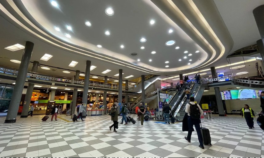 Interior do Aeroporto de Congonhas